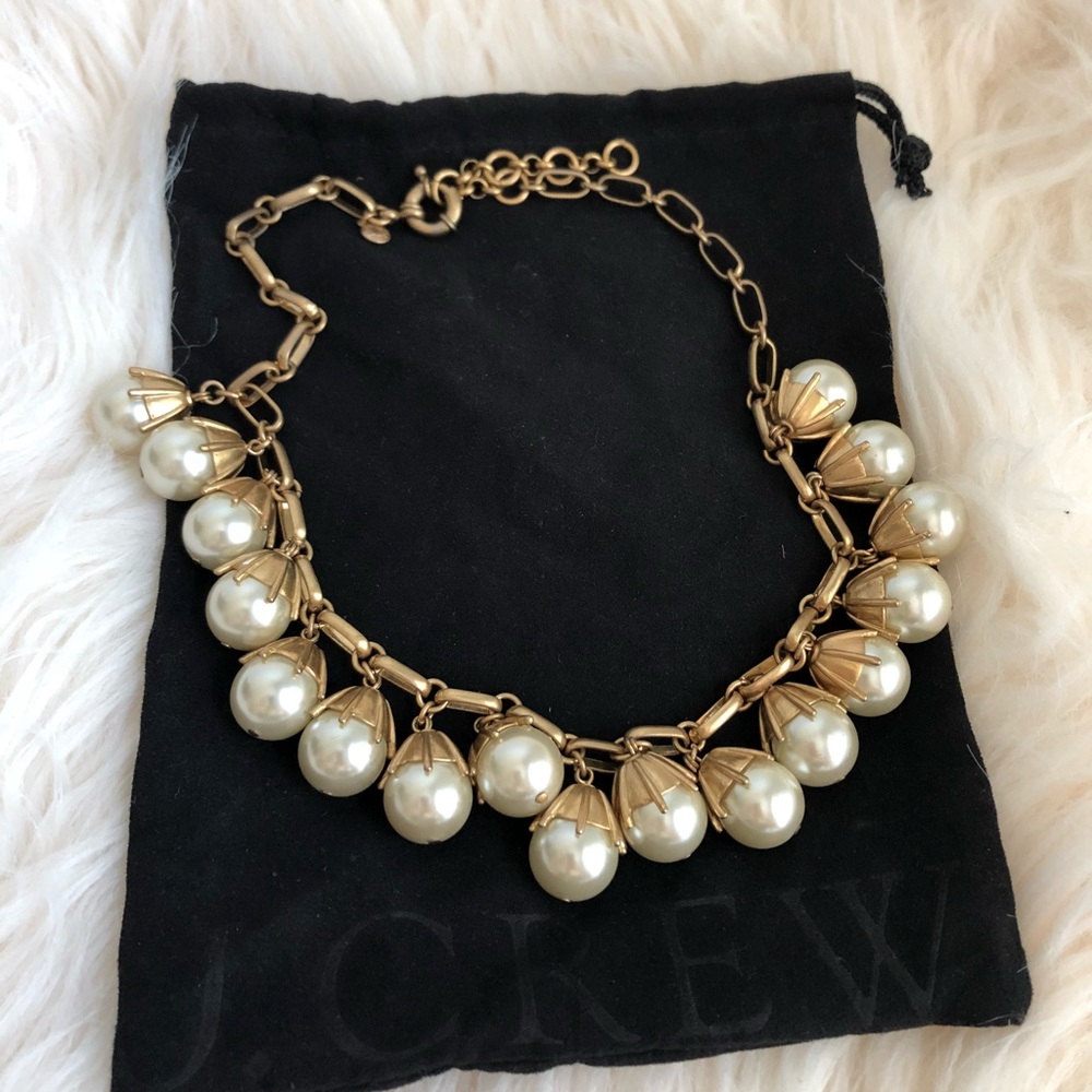 J. Crew Pearl Statement Necklace
